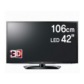 LG전자 인피니아 42인치 시네마 3D FULL HD LED TV 엘지 42인치 3D TV 모니터 (42LM6100) (서울경기방문설치)