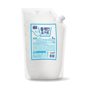 [얌얌마켓] 푸르밀 플레인요거트 5kg 대용량 (아이스박스 포함), 1개