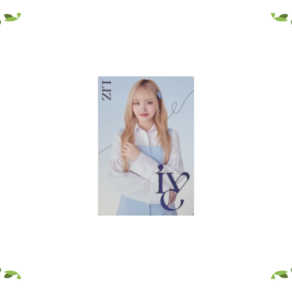 [포켓더스타]아이브 리즈 트윈 웨하스 포카 IVE 일본 반다이 BANDAI 포토카드, A