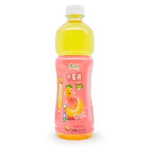 캉스푸 복숭아 아이스티 복숭아 주스 중국 음료수, 1개, 500ml