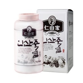 (주)인산가 정품 9회 인산죽염 1kg분말 + 흑삼분말 함유 금흑블랙초코크런치(170g), 1박스, 1kg