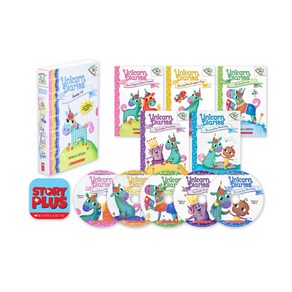 SCHOLASTIC Unicon Diaies 1~5 Boxset (with CD & Stoyplus)+Wodbook