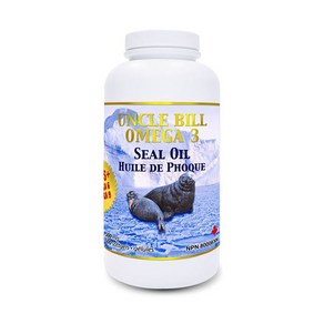 Uncle Bill Omega-3 Seal Oil 500mg 500 softgels 엉클빌 오메가 500밀리 500정 오메가3.6.9 엉클빌 오메가 500정 캐나다에서 직배송, 1개