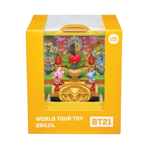 영실업 BT21 월드투어 토이 브라질 WORLDTOUR TOY BRAZIL, 1개