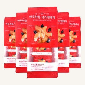 하루한줌 하루견과 (20g*10봉입), 넛츠앤베리, 5개