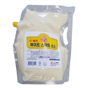 (냉장)[오뚜기]오쉐프 화이트스위트소스2kg, 2kg, 3개