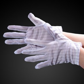 PU 인터록 장갑 / 하이포라장갑 / PU 코팅 / 제전장갑 / ESD 장갑 / 크린룸 장갑 / Anti-Static Gloves / 정전기 방지 / 반도체 장갑 / 10켤레 포장, 1개