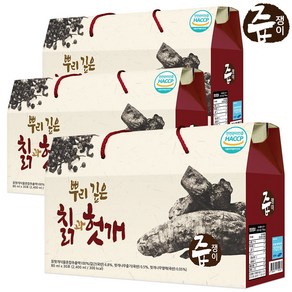 즙쟁이 칡즙 3박스 90포 칡과헛개즙, 3개, 2.4L