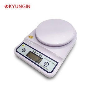 경인 디지털 주방저울 KB-5000 (5000g/1g) 전자저울