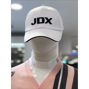 JDX 남성봄 볼륨 자수 육각캡 WH