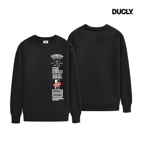 듀클라이 DUP-155 M~4XL 빅사이즈 프리미엄 맨투맨 기모선택