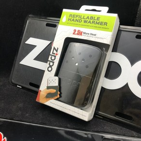 ZIPPO 지포 손난로 핸드워머 기름손난로, 매트 블랙(미국판)