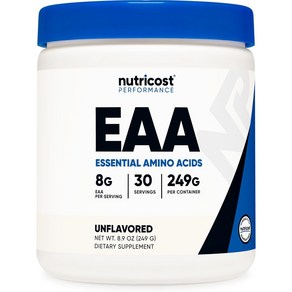 뉴트리코스트 EAA 에센셜 아미노산 파우더 무맛, 뉴트리코스트 EAA 249g 무맛, 249g, 1개