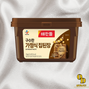 해찬들 구수한집된장 전통된장, 3KG, 1개