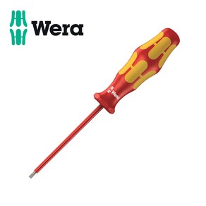 WERA 160 i VDE 절연 일자 스크류 드라이버 1.0x5.5x125 마이너스 006120 전공 베라 웨라 툴보이