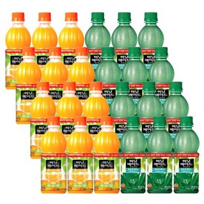 미닛메이드 오렌지 350ml 12개+알로에 350ml 12개[K], 12개
