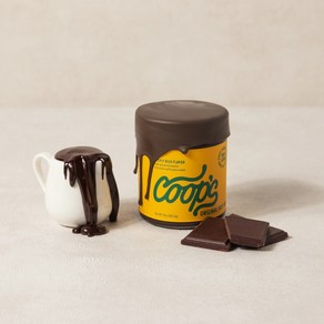 쿱스 핫퍼지 초콜렛 잼 초콜릿 소스 / Coops Hot Fudge Chocolate Jam, 1개, 284g