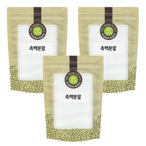 측백 분말 가루 300g x 3팩 (총900g) 국산 국내산, 3개