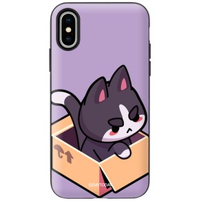 LG Q9 케이스 데이투데이 박스 냥이 마그네틱 카드 범퍼 LM-Q925 S Q925K Q925L