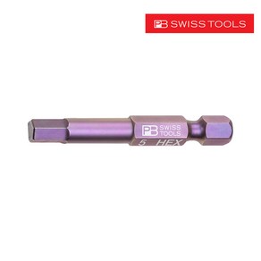 PB SWISS TOOLS 명품 수공구 피비 스위스 툴 E6-210 육각비트 낱개 50mm