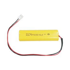 포레소 소방용 예비전원 DC 4.8V 2+2 600mah 수신기 비상구 유도등 배터리, 2타입, 1개