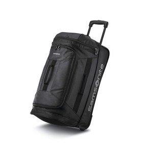 Samsonite 안단테 2륜 롤링 더플백 올 블랙 22인치