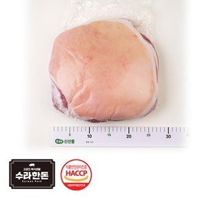 수라한돈 미박뒷다리살 후지 국산 냉장 1box(18kg내외), 1개