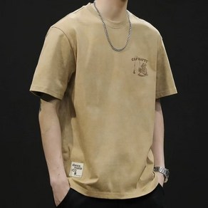 쿨링 여름 남자 반팔 티셔츠 오버핏 반팔티 옷 일상 옥외