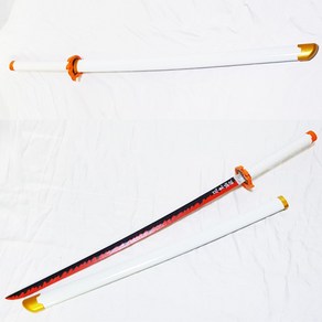 바람의검 칼집 가짜칼 코스튬 일륜도 검객 목검 나무칼 닌자칼 장난감칼 귀칼 칼싸움놀이 닌자검 장검, 1개