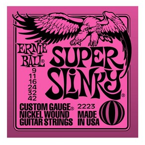 어니볼 기타줄 Ernie ball SLINKY 2223 (009-042) 일렉기타줄 스트링