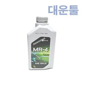 GS칼텍스 엔진오일(가솔린) 4행정 4싸이클 1리터 MR-4, 1개