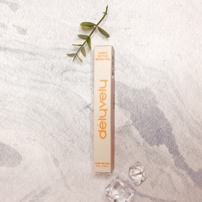 [델리블리]델리블리 퀵 타투 브로우펜 0.9g in, 1개, 다크브라운