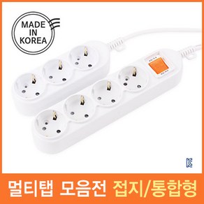 대한 국내산 멀티코드 접지 통합 모음 (1.5m.2.5m.3m.5m.10m) KC 멀티탭, 1.5m, 일반형 3구, 1개