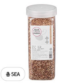 월그그린 싱싱영양통 수수쌀, 1kg, 5개