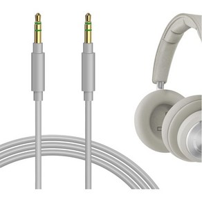 GEKRIA 오디오 케이블 뱅앤올룹슨 HX H95 포털 H93세대 H9i H8 H7 H6 H4 H2 헤드폰 1/8 3.5mm~3.5mm 교체 스테레오 코드4ft/1.2m