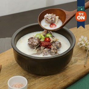 초원 정성온 순대국 냉동 간편조리, 15개, 600g