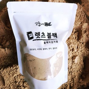 꼬숩네 국산 블랙미숫가루 서리태 흑임자 블랙선식, 500g, 1개