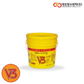 대로화학 V3 결로방지방수 페인트 4L 백색, 1개