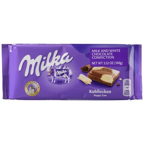 Milka Cow Spots Chocolate 100g 밀카 카우 스팟 초콜릿 100g, 1개