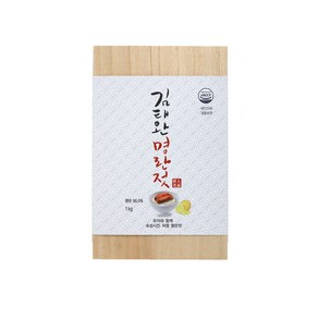 김태완명란젓 2호(정란1kg) 30년전통 저염명품 명란, 1kg, 1개