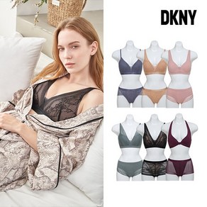 DKNY UNDERWEAR 타임리스 컬렉션 브라팬티 12종 여성 최신상