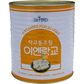 이엔푸드 락교 SS 3.2kg, 1개