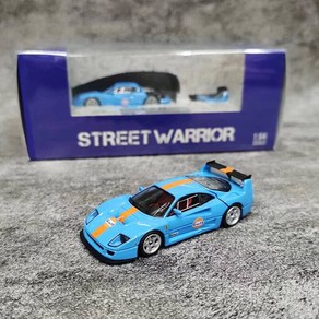 Stance Huntes 1:64 페라리 F40 LM - 걸프 (엔진룸 오픈), 1개