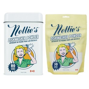 넬리 소다 자동 식기세척기 세제 2개세트 1kg+리필용 (MIT성분 불검출), 2개, 1kg