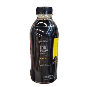 핸디엄 콜드브루 커피원액 예가체프, 종이박스포장, 1개, 500ml