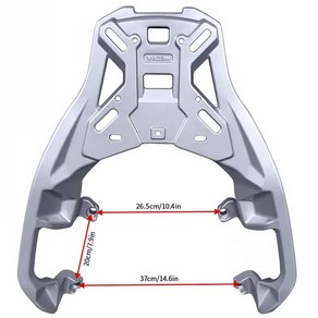 오토바이 리어 러기지 랙 보지 전용 보관함 지지대 메가, 1개