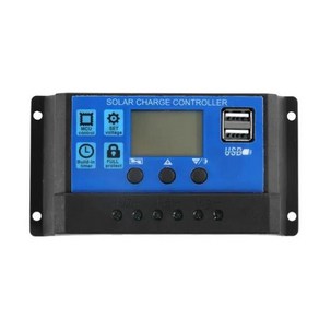 태양광발전 태양열발전기 가정용 태양광 소형발전기 100W 12V 태양 전지 패널 키트 단일/듀얼 USB 충전기 단결정 모듈 30A 컨트롤러 보조베터리 전화 야외 캠핑, [03] 30A Contolle, 1개