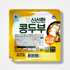 [대림] 신선한 콩두부 찌개용 300g 1개