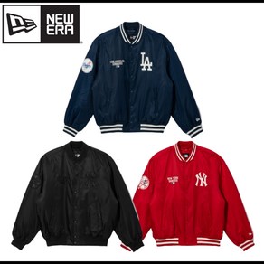 2024 F/W 뉴에라 스타디움 재킷 MLB 로고 M-LOG 남녀공용 긴팔