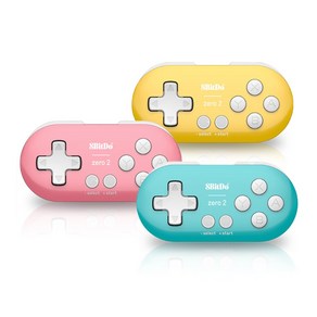 8BitDo Zeo2 닌텐도 스위치 미니 블루투스 게임패드, Blue, 1개